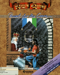 King's Quest: Quest for the Crown Amiga  box art